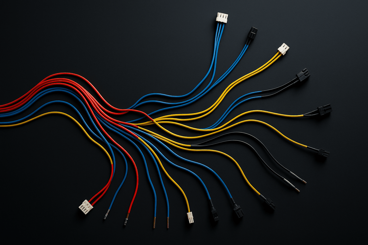 Professionelle Kabelbäume und Steckverbinder